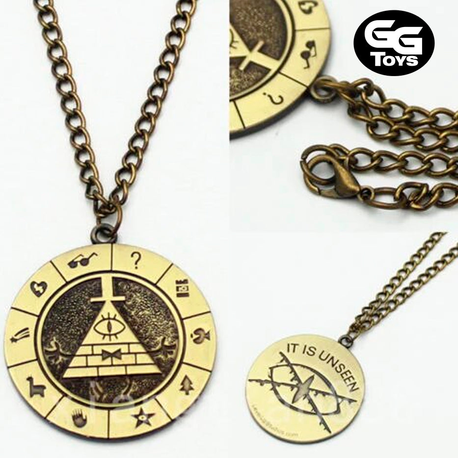 Collar Bill - Gravity Falls 5 cm - Aleación de Zinc