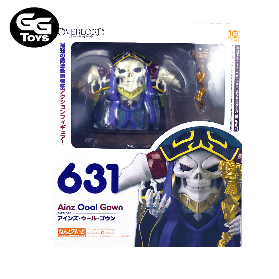 Ainz Ooal Gown - Overlord - Figura de Acción 10 cm - En Caja - PVC / Plástico - GG Toys