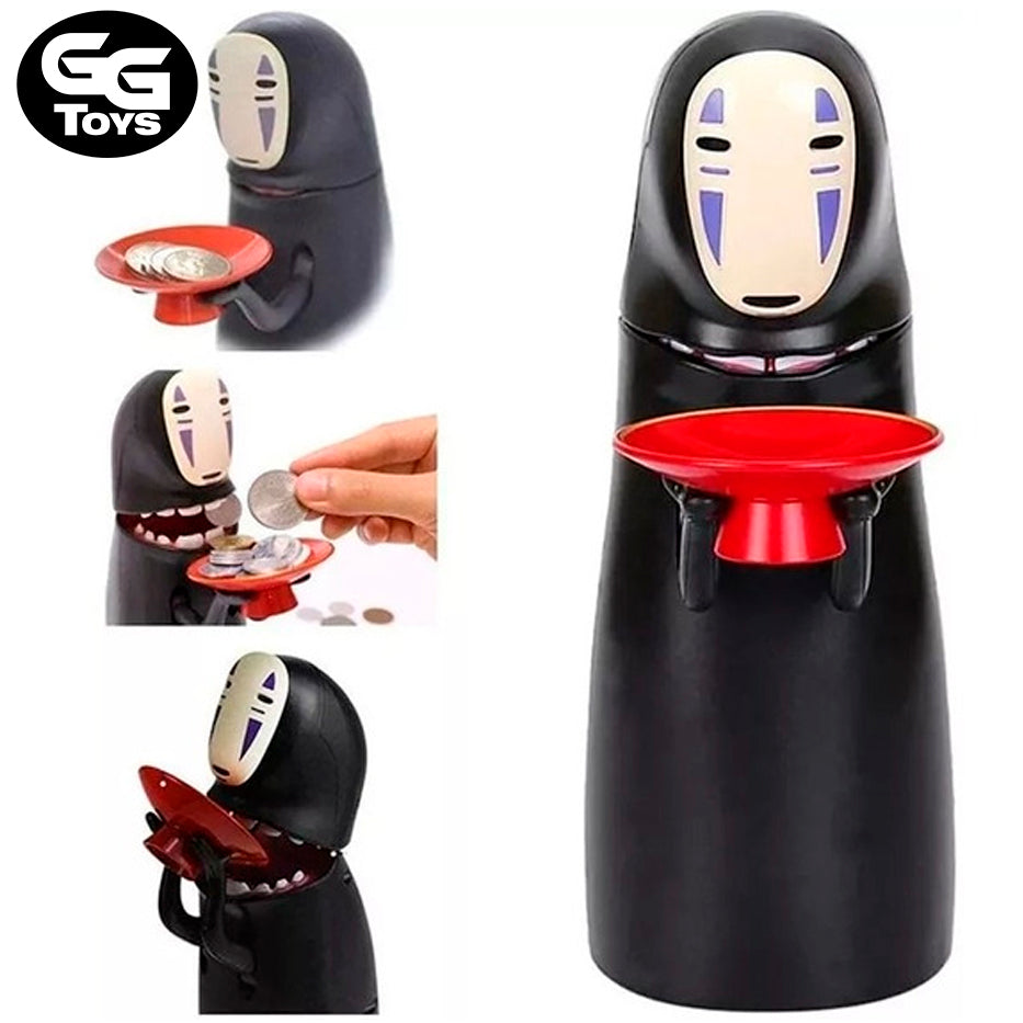 Alcancía Sin Cara - Viaje de Chihiro - Studio Ghibli - Alcancía 23 cm - En Caja - PVC / Plástico