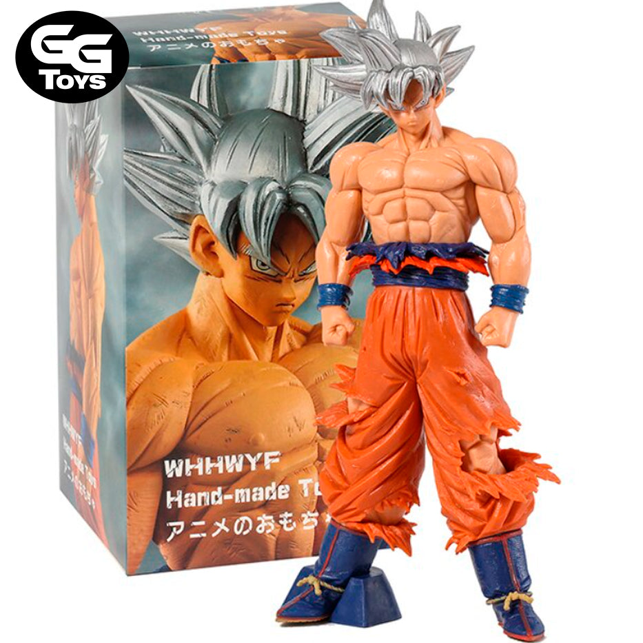 Muñeco Juguete De Goku Ultra Instinto Dominado Figura Goku Ultra