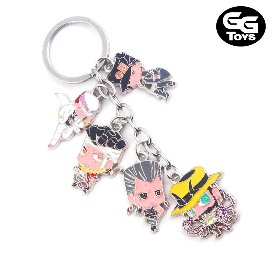 Llavero Personajes Jojos- Star Crusaders de 3 cm - Aleación de Zinc