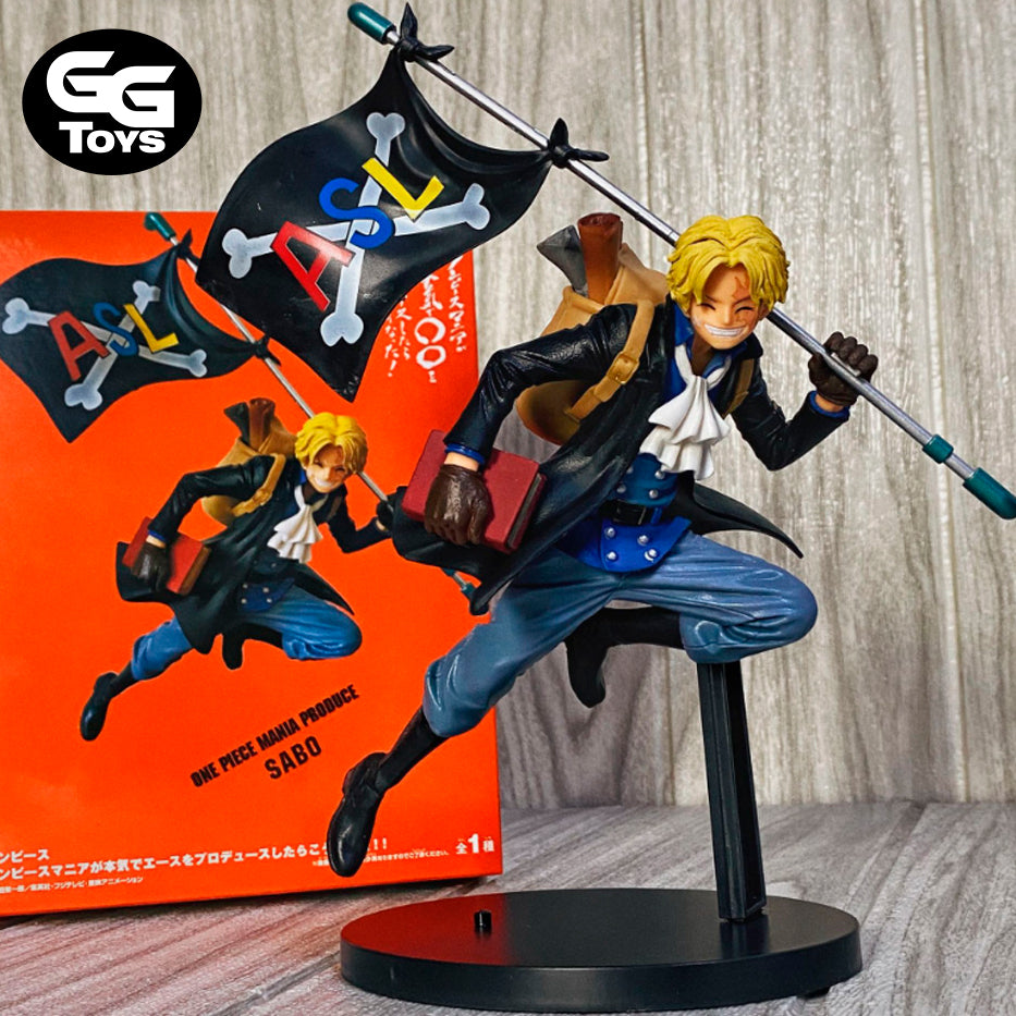 Luffy Ace y Sabo Saltando - One Piece - Figura de Acción 19 cm - En Caja - PVC / Plástico