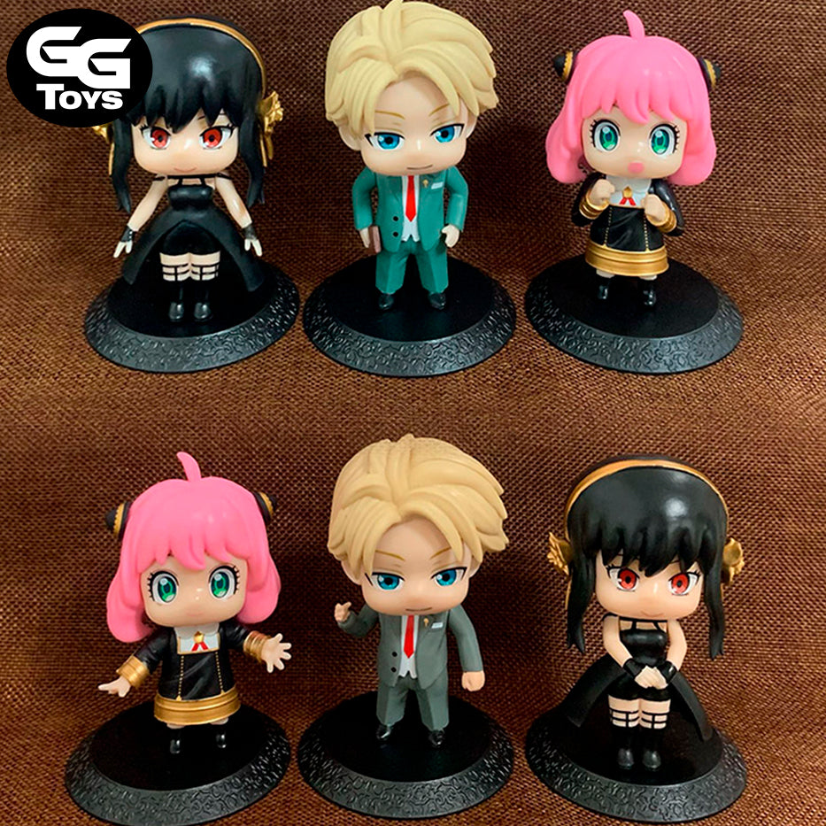 Set Spy x Family V1 - Figuras de Acción 10 cm - PVC / Plástico