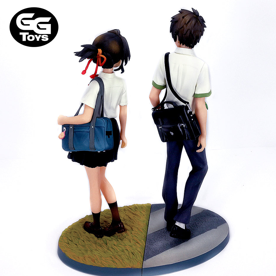 Pareja Your Name - Kimi no Na wa - Figura de Acción 22 cm - En Caja - PVC / Plástico