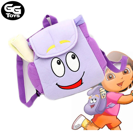PRÓXIMAMENTE Dora la exploradora Mochila - Peluche 30 cm - Algodón/ Felpa