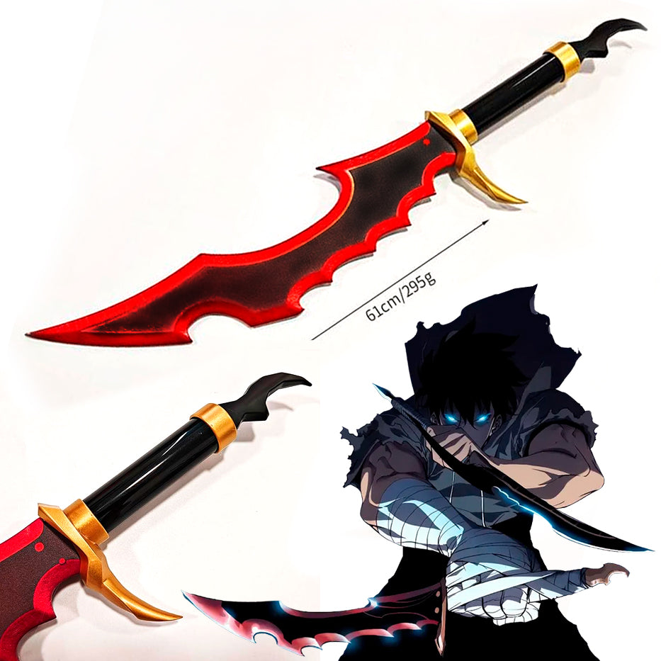 PRÓXIMAMENTE Knight Killer de Sung Jinwoo - Solo Leveling - Cosplay 61 cm - PVC / Foam