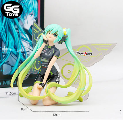 Hatsune Miku Racing con Alas - Vocaloid Figura de Acción 12 cm - En Caja - PVC / Plástico