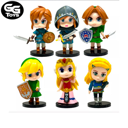 Chibis Legend of zelda - 10 cm - PVC / Plástico