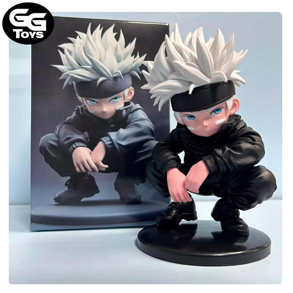 Gojo Chibi - Jujutsu Kaisen - Figura de Acción 16 cm -En Caja - PVC / Plástico