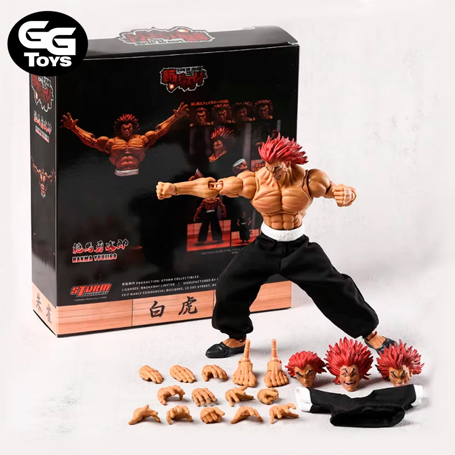 PRÓXIMAMENTE Yujiro Hanma Articulable - Baki - Figura de Acción 16 cm - En Caja - PVC / Plástico