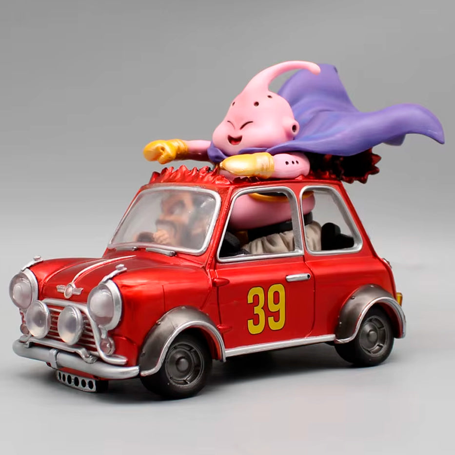 PRÓXIMAMENTE Mr Satan y Majin Buu Carrito - Dragon Ball Z - Figura de Acción 14 cm - En Caja - PVC / Plástico