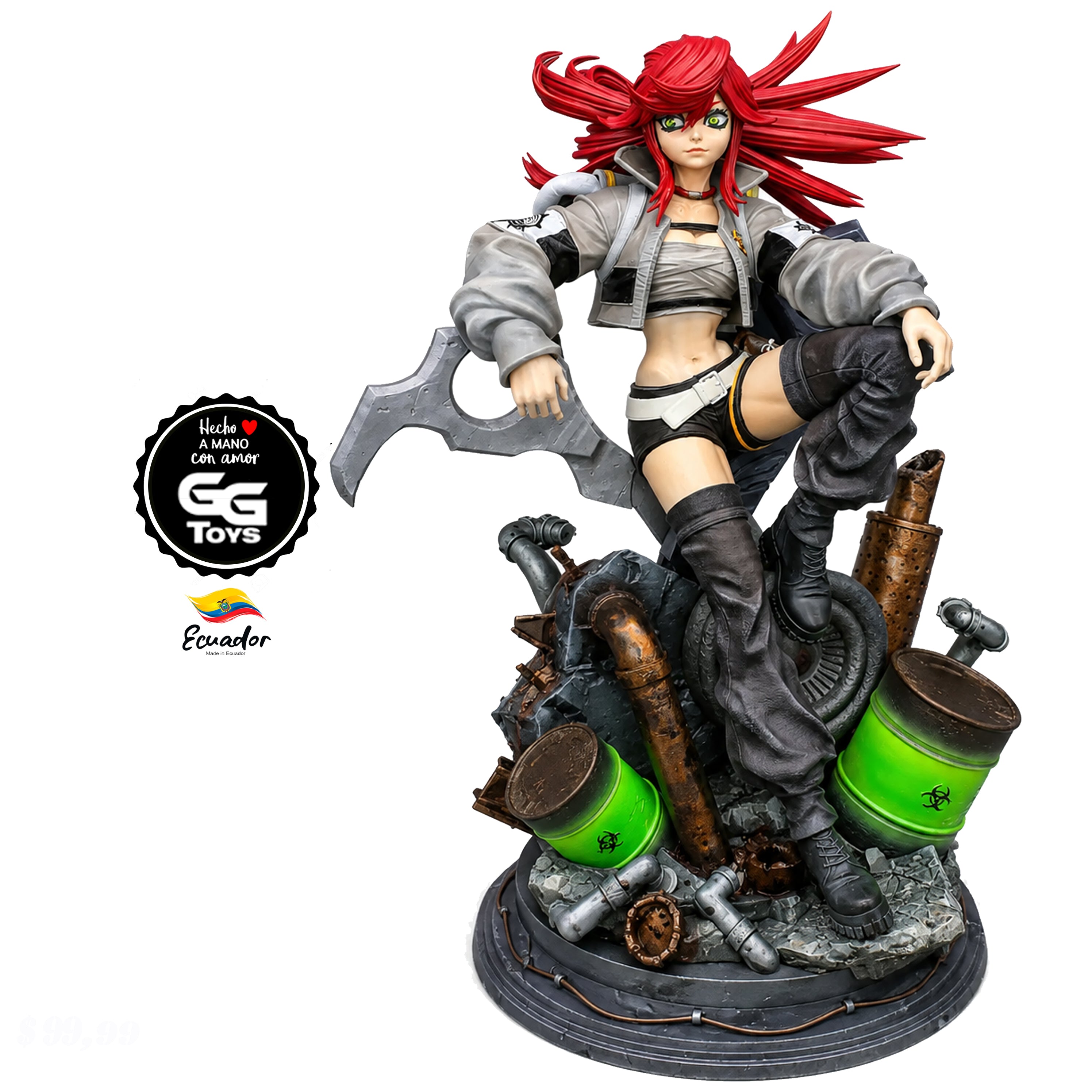 Riyo Reaper - Gachiakuta - Figura de Acción 30 cm - En Caja - Resina