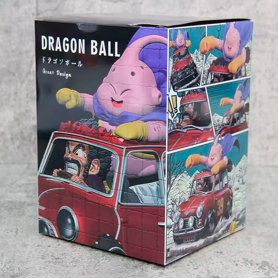 PRÓXIMAMENTE Mr Satan y Majin Buu Carrito - Dragon Ball Z - Figura de Acción 14 cm - En Caja - PVC / Plástico