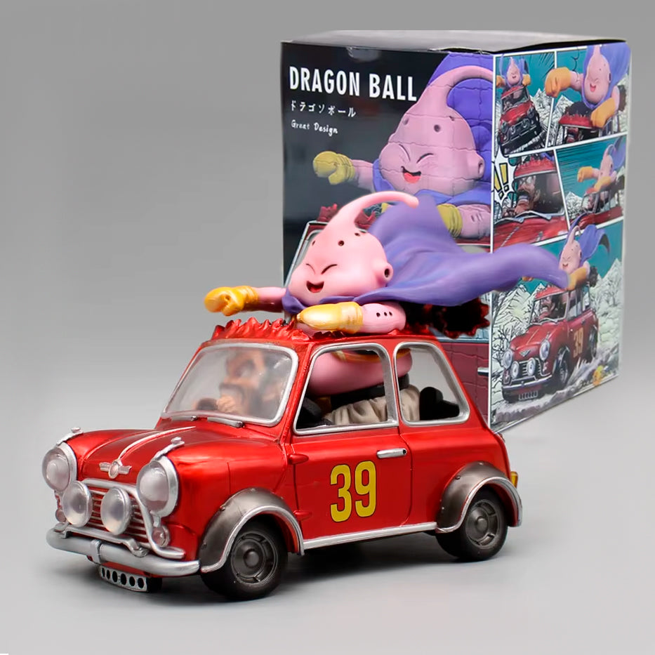 PRÓXIMAMENTE Mr Satan y Majin Buu Carrito - Dragon Ball Z - Figura de Acción 14 cm - En Caja - PVC / Plástico