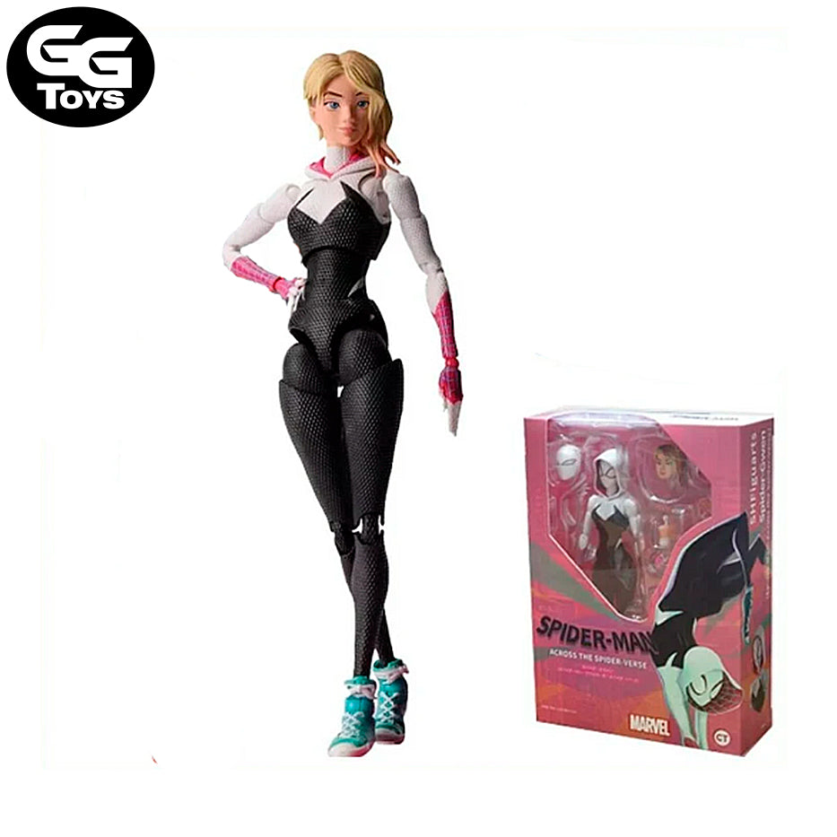 Gwen Stacy Articulable - Spiderman - Marvel Comic - Figura de Acción 15 cm - En Caja - PVC / Plástico