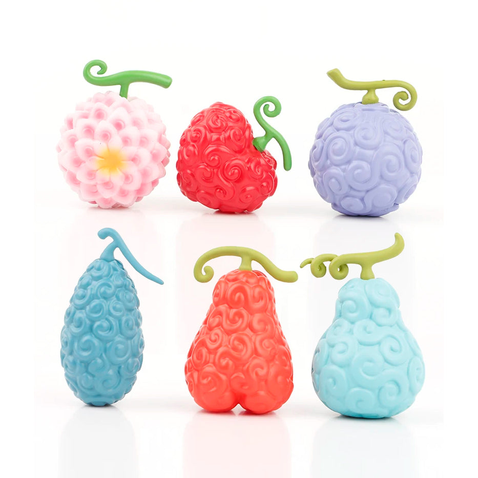 PRÓXIMAMENTE Set Frutas del Diablo - One Piece - Figura de Acción 4-6 cm - PVC / Plástico