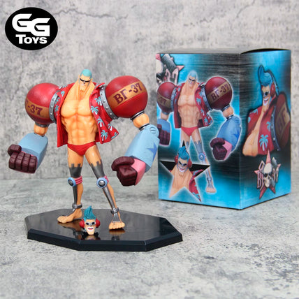 PRÓXIMAMENTE Franky Parado - One Piece - Figura de Acción 18 cm - En Caja - PVC / Plástico