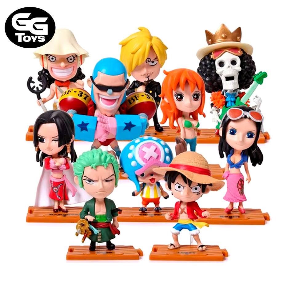 PRÓXIMAMENTE Chibis Piratas de Sombreros de Paja - One Piece - Figura de Acción 10 cm - PVC / Plástico