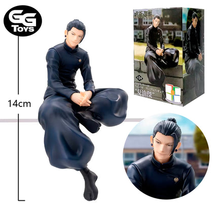 Suguru Geto Sentado - Jujutsu Kaisen - Figura de Acción 14 cm - En Caja - PVC / Plástico