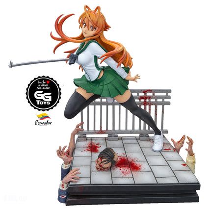 Rei Miyamoto- Highschool of the Dead - Figura de Acción 22.5 cm- En Caja - Resina