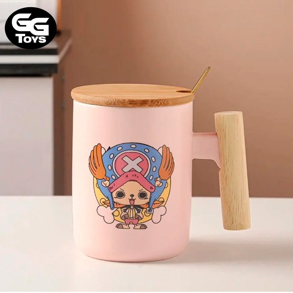 PRÓXIMAMENTE Taza Chopper y Luffy - One Piece - Taza 11 cm - En Caja - Cerámica