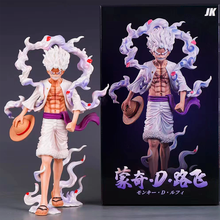 PRÓXIMAMENTE Luffy Gear 5 Joy Boy - One Piece - Figura de Acción 23 cm - En Caja - PVC / Plástico