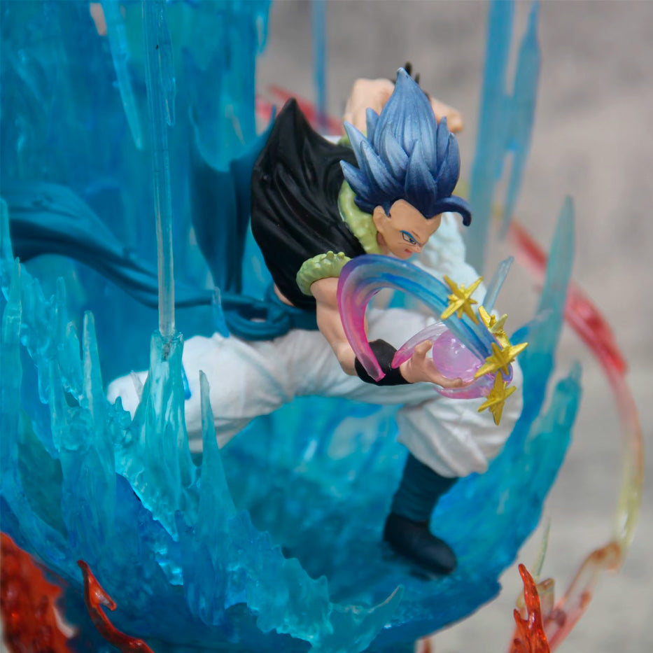PRÓXIMAMENTE Gogeta SSJ Blue 3 Cabezas - Dragon Ball Super - Figura de Acción 30 cm - En Caja - PVC / Plástico