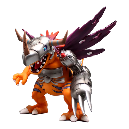 PRÓXIMAMENTE Metal Greymon - Digimon - Figura de Acción 21 cm - PVC / Plástico