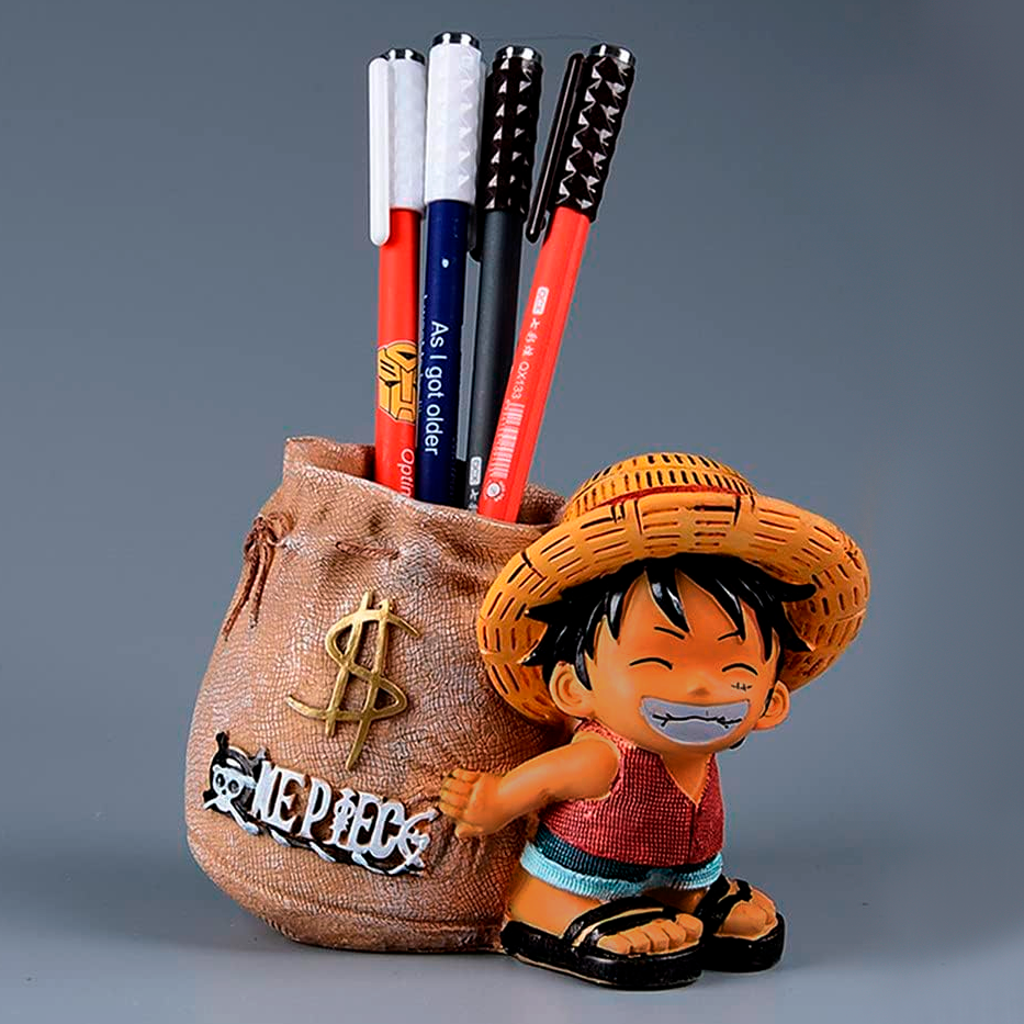 Monkey D. Luffy - One Piece - Lapicero 10 cm - En Caja - PVC / Plástico