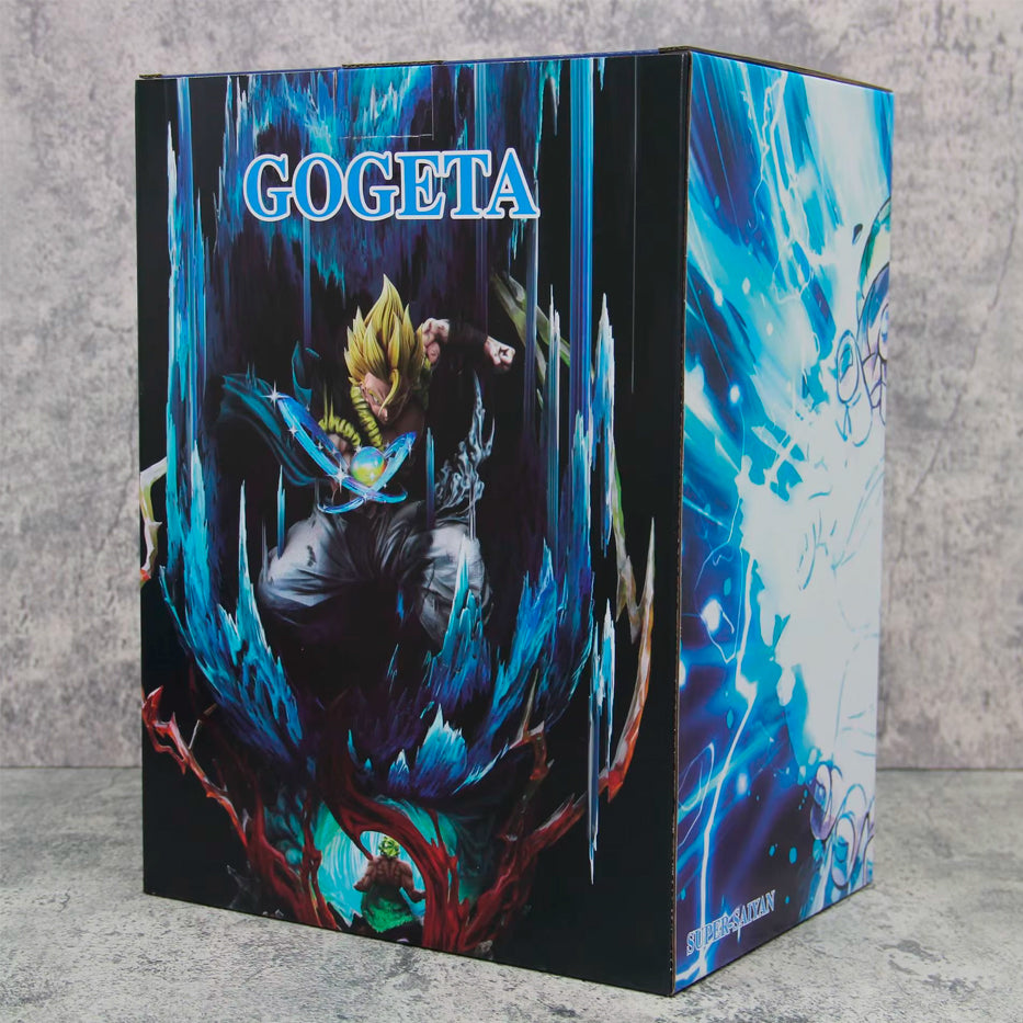 PRÓXIMAMENTE Gogeta SSJ Blue 3 Cabezas - Dragon Ball Super - Figura de Acción 30 cm - En Caja - PVC / Plástico
