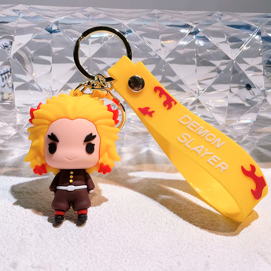 Rengoku - Demon Slayer - Llavero 5 cm - PVC / Goma