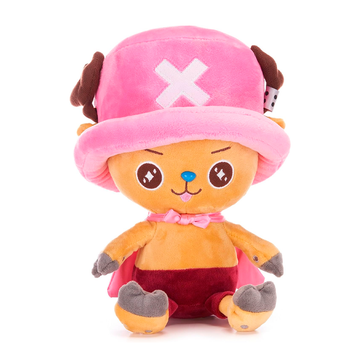 Chopper Rosa - One Piece - Peluche 35 cm - Algodón/ Felpa