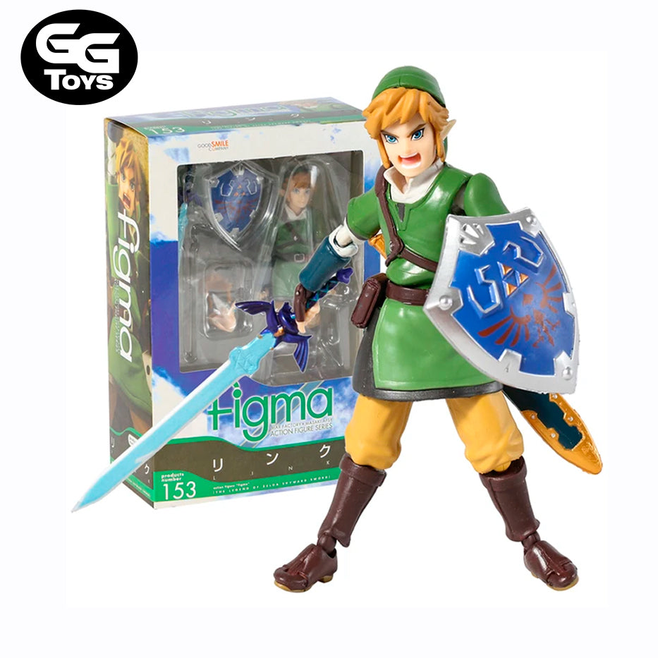 Link Articulable - The Legend of Zelda - Figura de Acción 14 cm - En Caja - PVC / Plástico