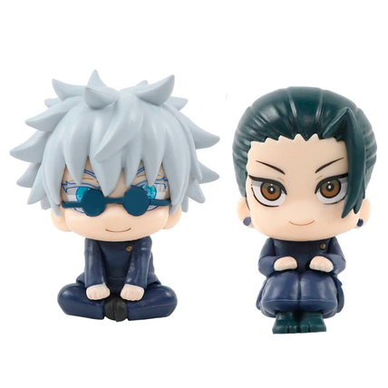 PRÓXIMAMENTE Chibis Gojo y Geto Look Up - Jujutsu Kaisen - Figura de Acción 10 cm - PVC / Plástico