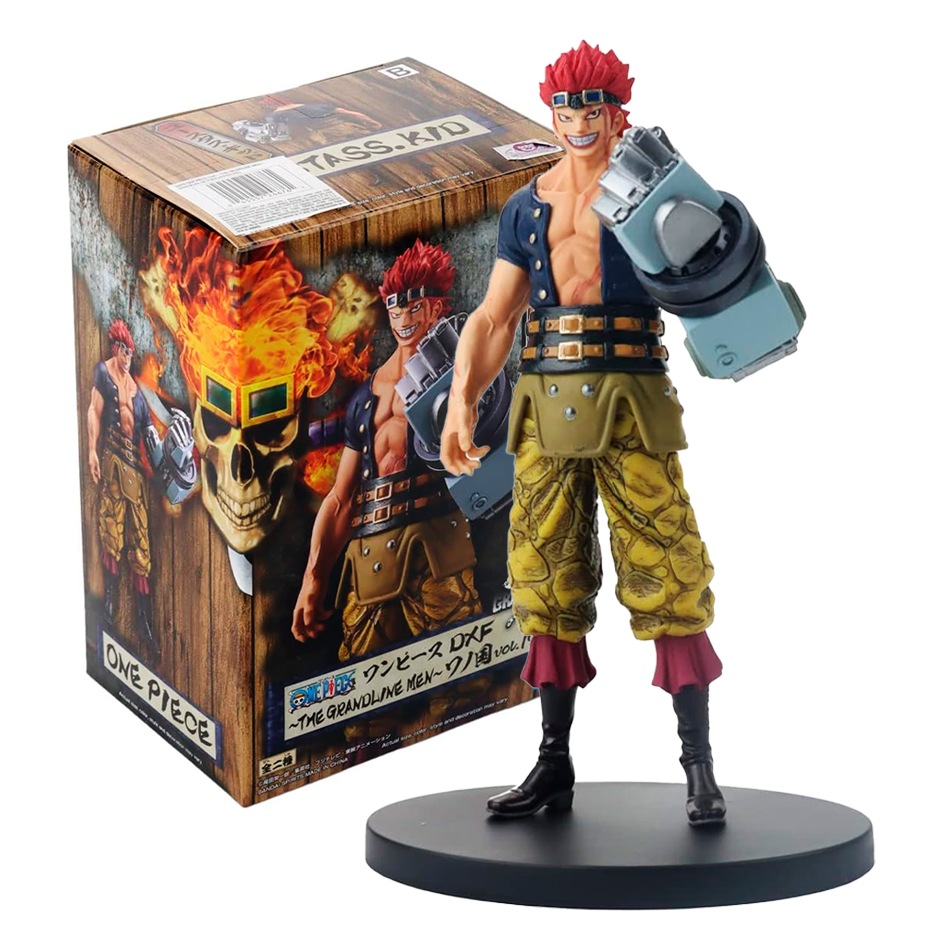 PRÓXIMAMENTE Eustass Kidd - One Piece - Figura de Acción 18 cm - En Caja - PVC / Plástico