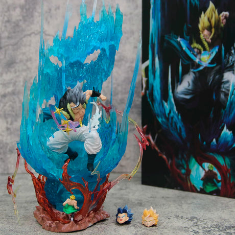 PRÓXIMAMENTE Gogeta SSJ Blue 3 Cabezas - Dragon Ball Super - Figura de Acción 30 cm - En Caja - PVC / Plástico