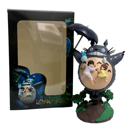 Totoro, Satsuki y Mei - Mi Vecino Totoro - Figura de Acción 19 cm - PVC / Plástico