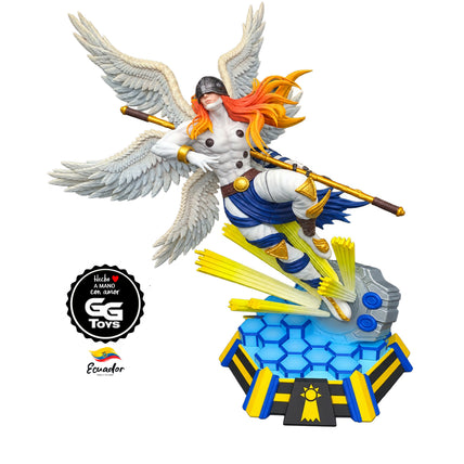 Angemon- Digimon - Figura de Acción 35cm - En Caja