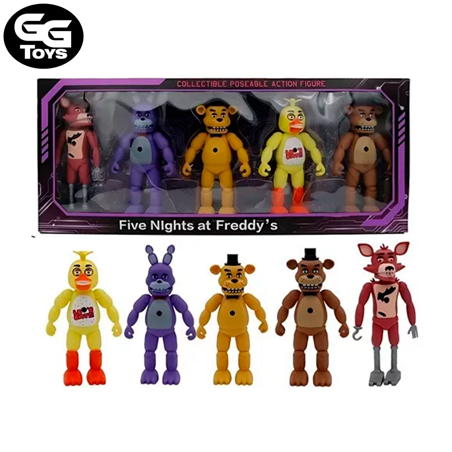 Set de FNAF - Figura de Acción 20 cm - En Caja - PVC / Plástico