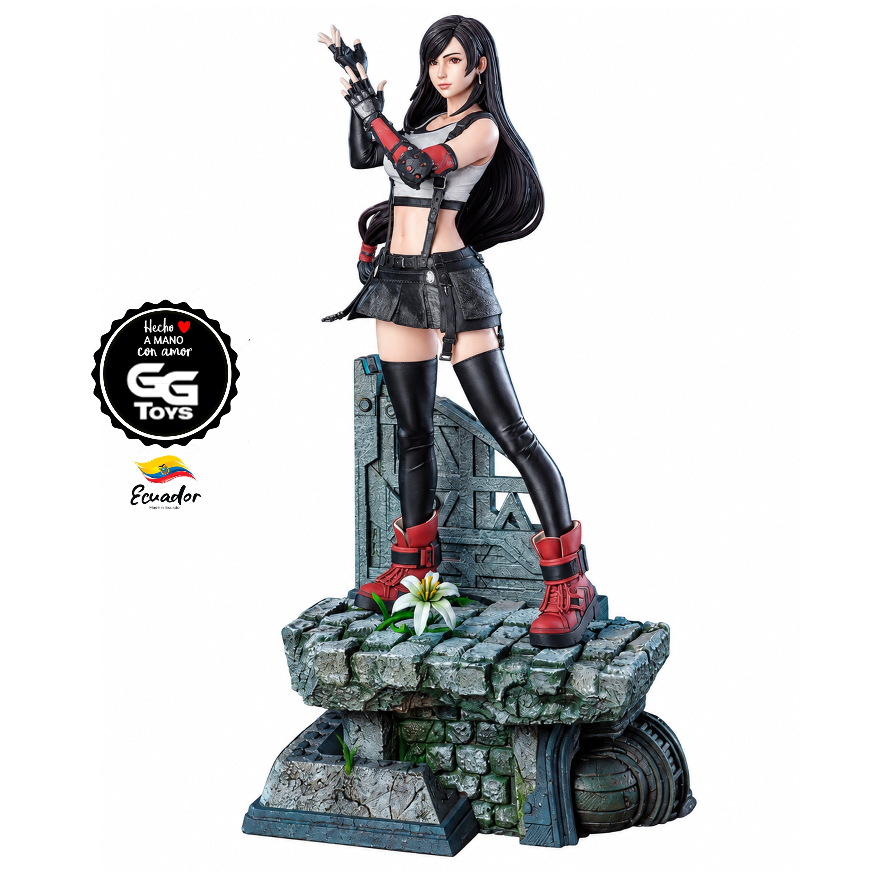 Tifa Lockhart- Final Fantasy- Figura de accion- 3 cm- En caja