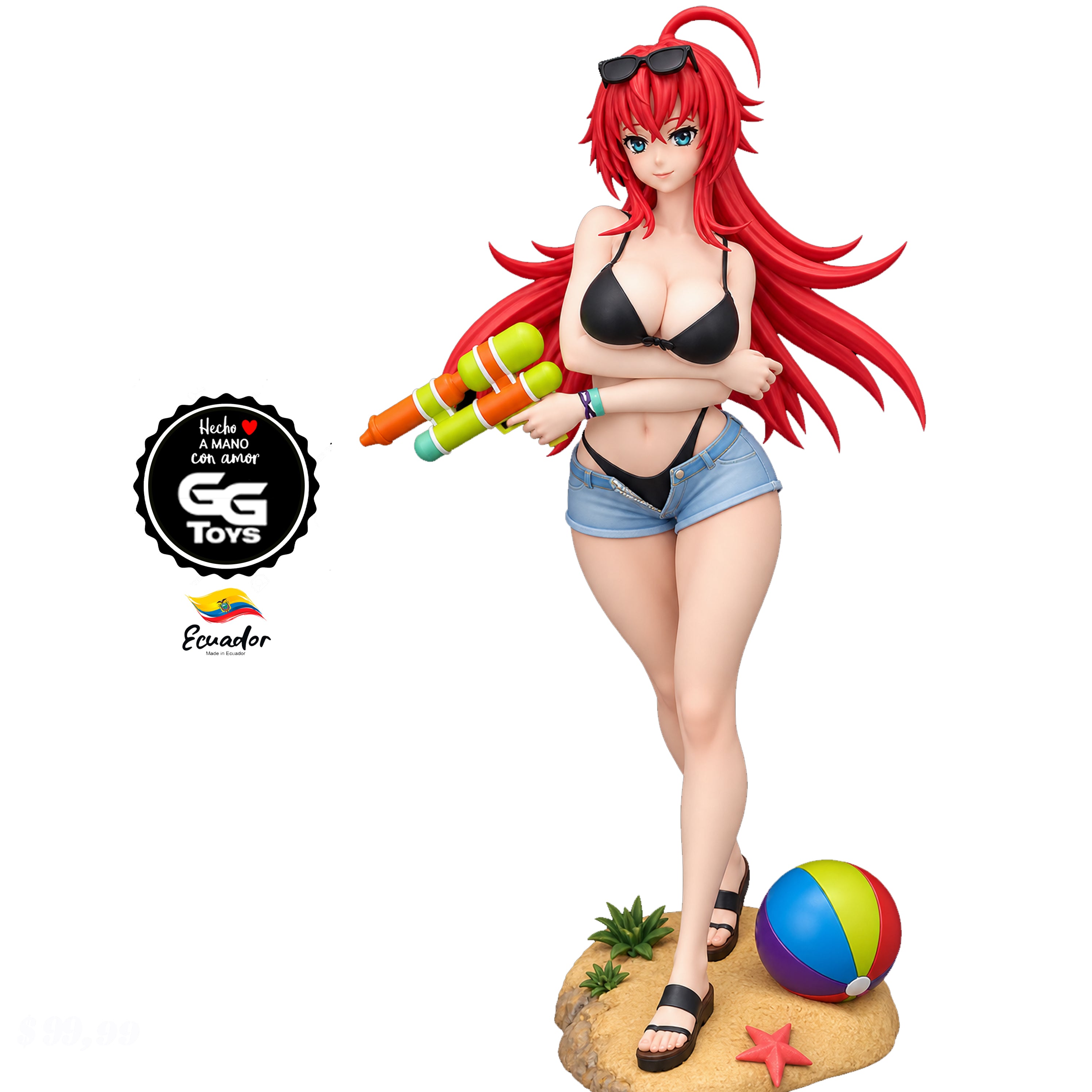Rias Gremory-  High School DxD  - Figura de Acción 28.5 cm - En Caja - Resina