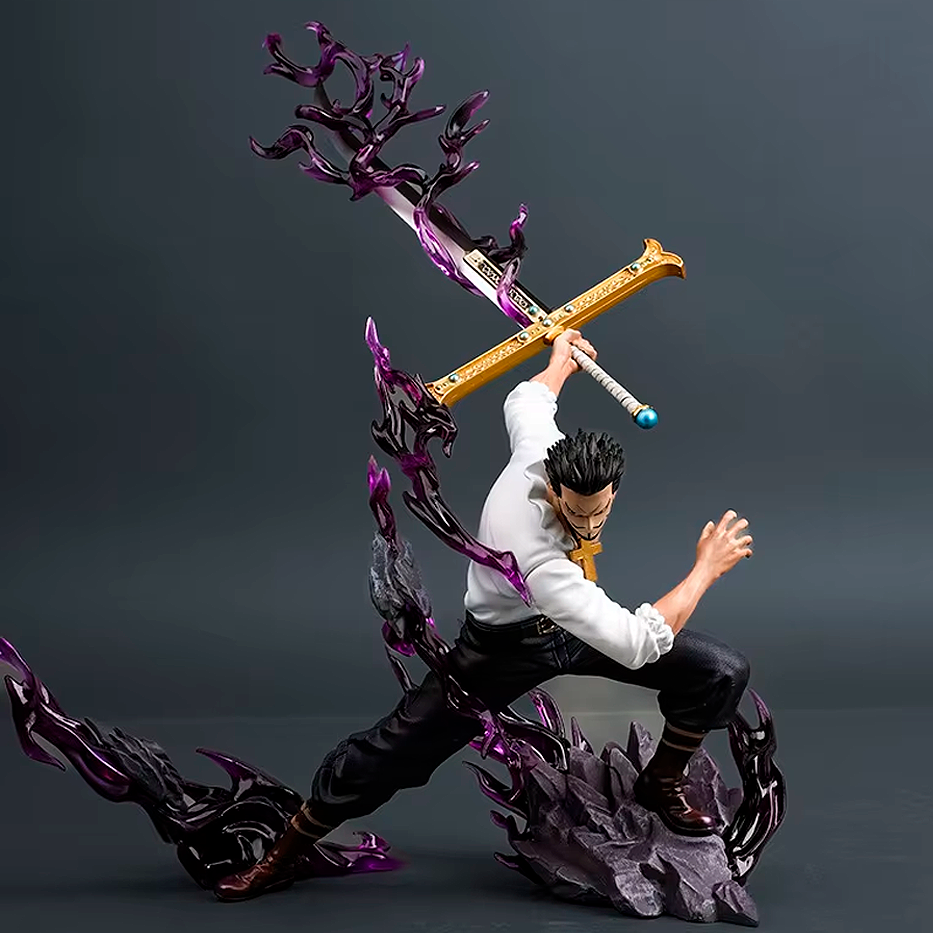 PRÓXIMAMENTE Mihawk Epico - One Piece - Figura de Acción 35 cm - En Caja - PVC / Plástico