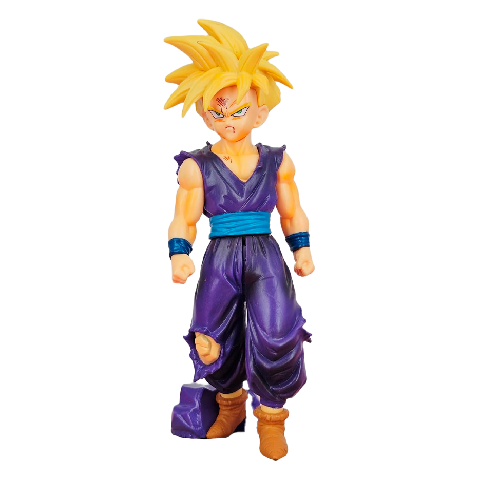 PRÓXIMAMENTE Gojan SSJ Saga Cell V2 - Dragon Ball - Figura de Acción 21 cm - En Caja - PVC / Plástico