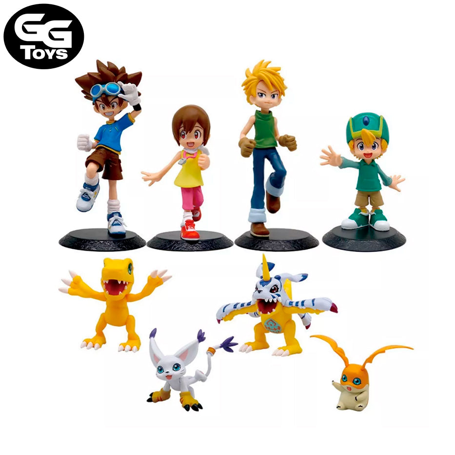 Set figuras digimon - Digimon - Figura de Acción 17 cm - En Caja - PVC / Plástico