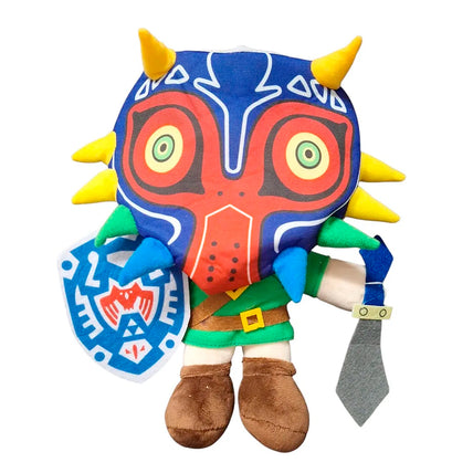 PRÓXIMAMENTE Link Niño con Máscara de Majora - The Legend of Zelda: Majora's Mask - Peluche 33 cm - Tela Algodón