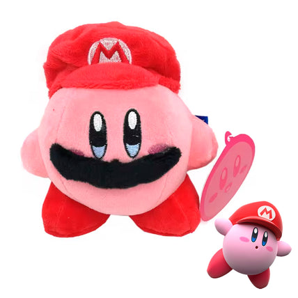 PRÓXIMAMENTE Kirby Mario - Nintendo - Peluche 13 cm - Algodón/ Felpa