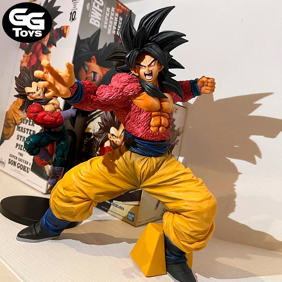 Goku SSJ4 Inclinado - Dragon Ball - Figura de Acción 26 cm - En Caja - PVC / Plástico