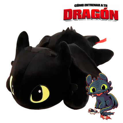 PRÓXIMAMENTE Furia Nocturna - Cómo entrenar a tu Dragón - Peluche 40 cm - Algodón/ Felpa