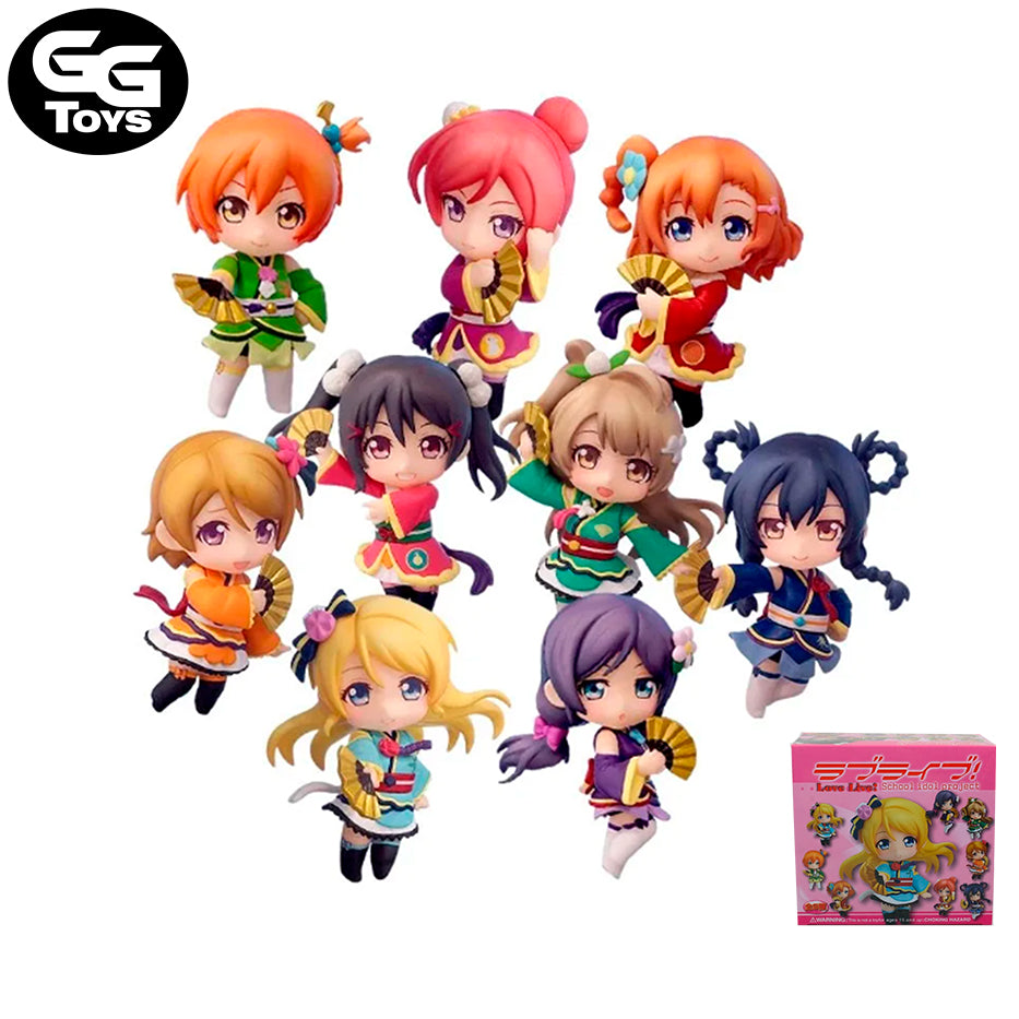 Love Live chibis - Figuras de Acción 5 cm - PVC / Plástico