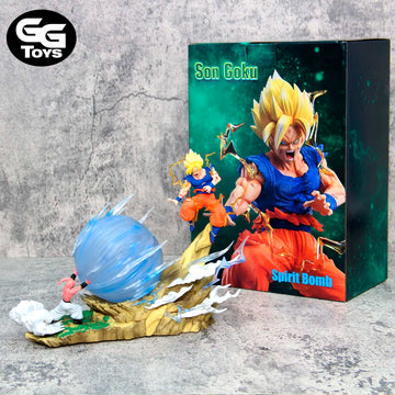 Kid Buu Vs Goku - Dragon Ball - Figura de Acción 22 cm - En Caja - PVC / Plástico